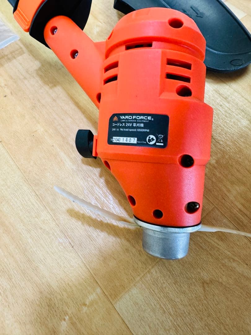 YARD FORCE ハイパワー 24Vコードレス 草刈機 雑草 除草 芝生