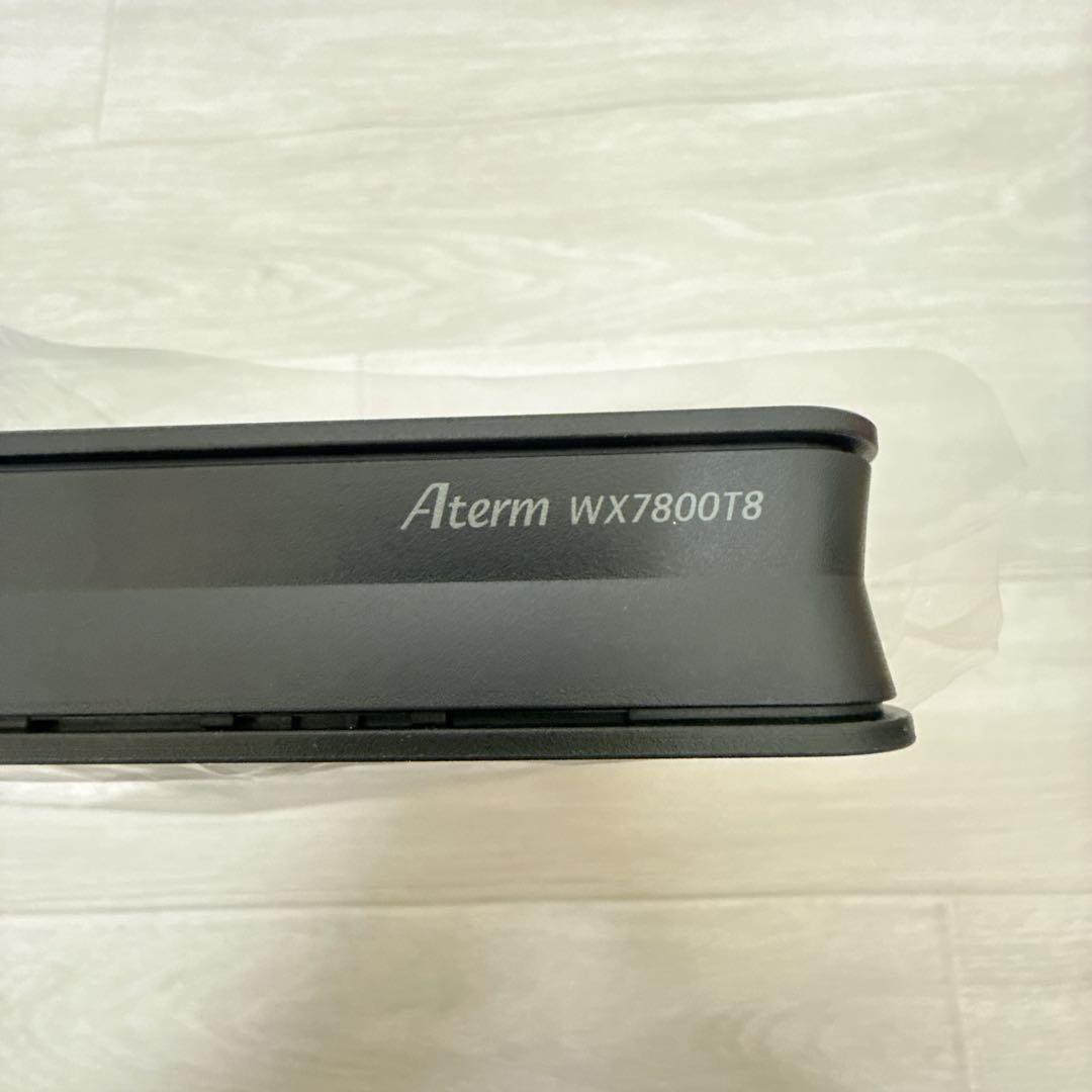 【未使用　NEC】Aterm PA-WX7800T8 無線LANルーター