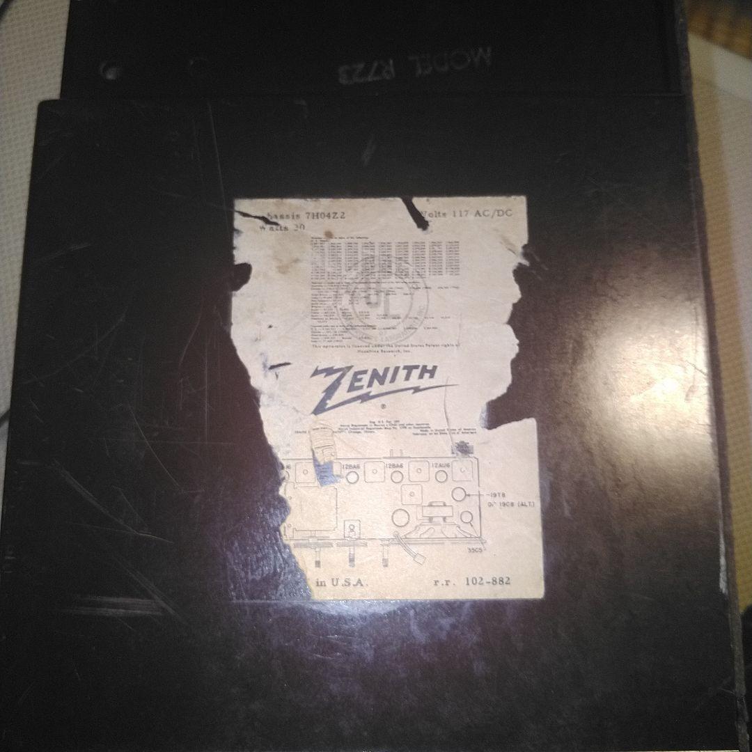 ★ZENITH★ヴィンテージ真空管ラジオ＜モデル　R723＞◆稼働品◆