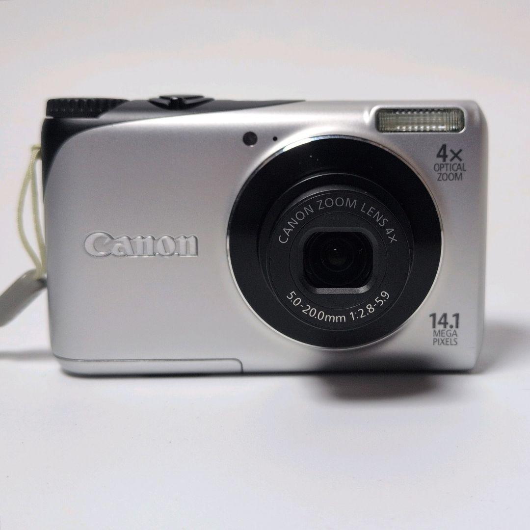 【極美品】Canon PowerShot A2200 シルバー PSA2200
