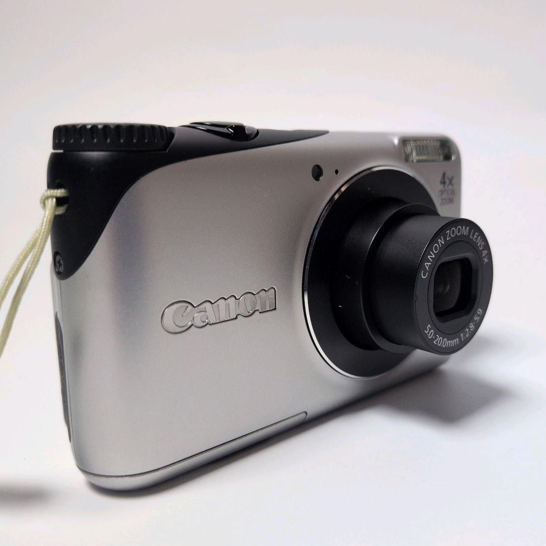 【極美品】Canon PowerShot A2200 シルバー PSA2200