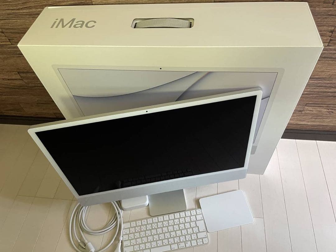 iMac 2021年製 M1チップ8コアCPU16GB1TB SSD シルバー