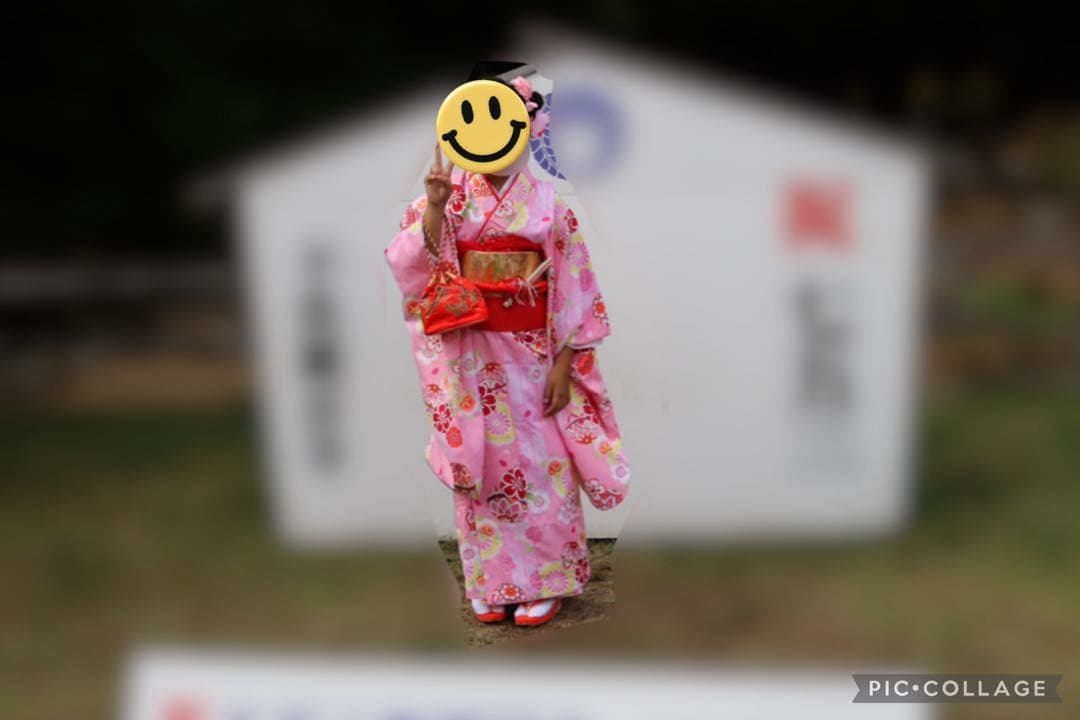 【美品】七五三 7歳女の子着物12点セット 赤金