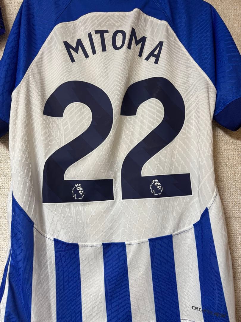 三笘薫 ブライトン2022-2023オーセンティックユニフォーム