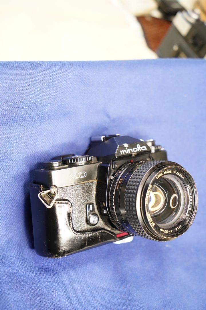 MINOLTA XD ブラック 、タイマー不良 他は完動品
