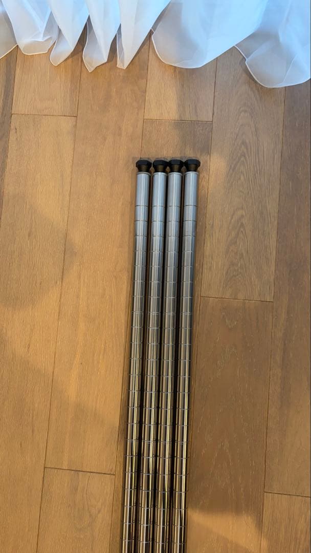 エレクター　ポール　190cm 4本セット　引き取り専用