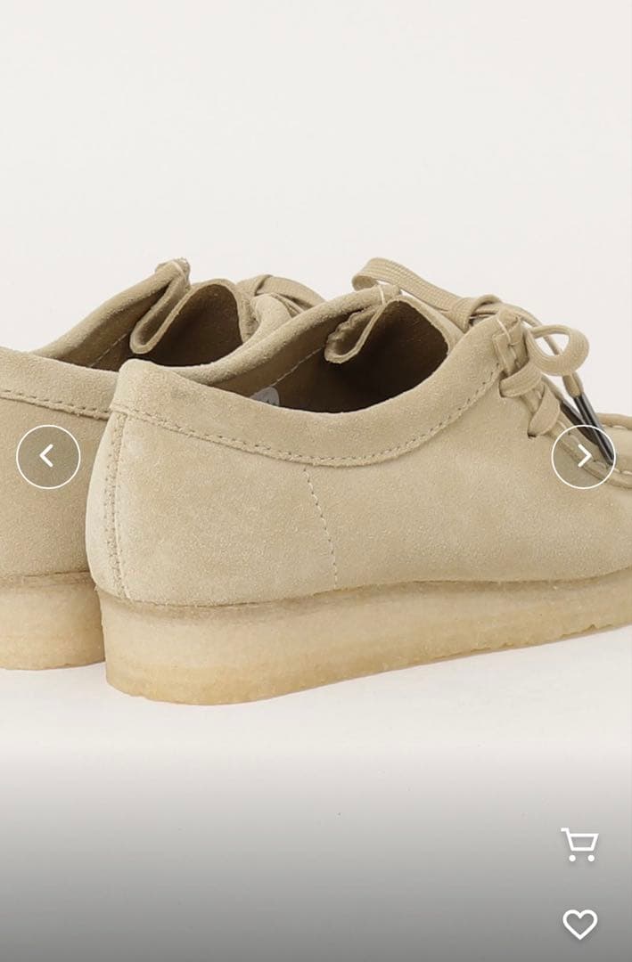 靴 Clarks Wallabee Maple Suede