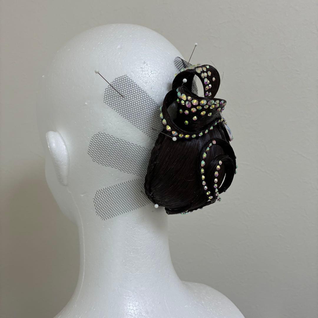 社交ダンス　オーナメント・髪飾り☆シニョン蜜