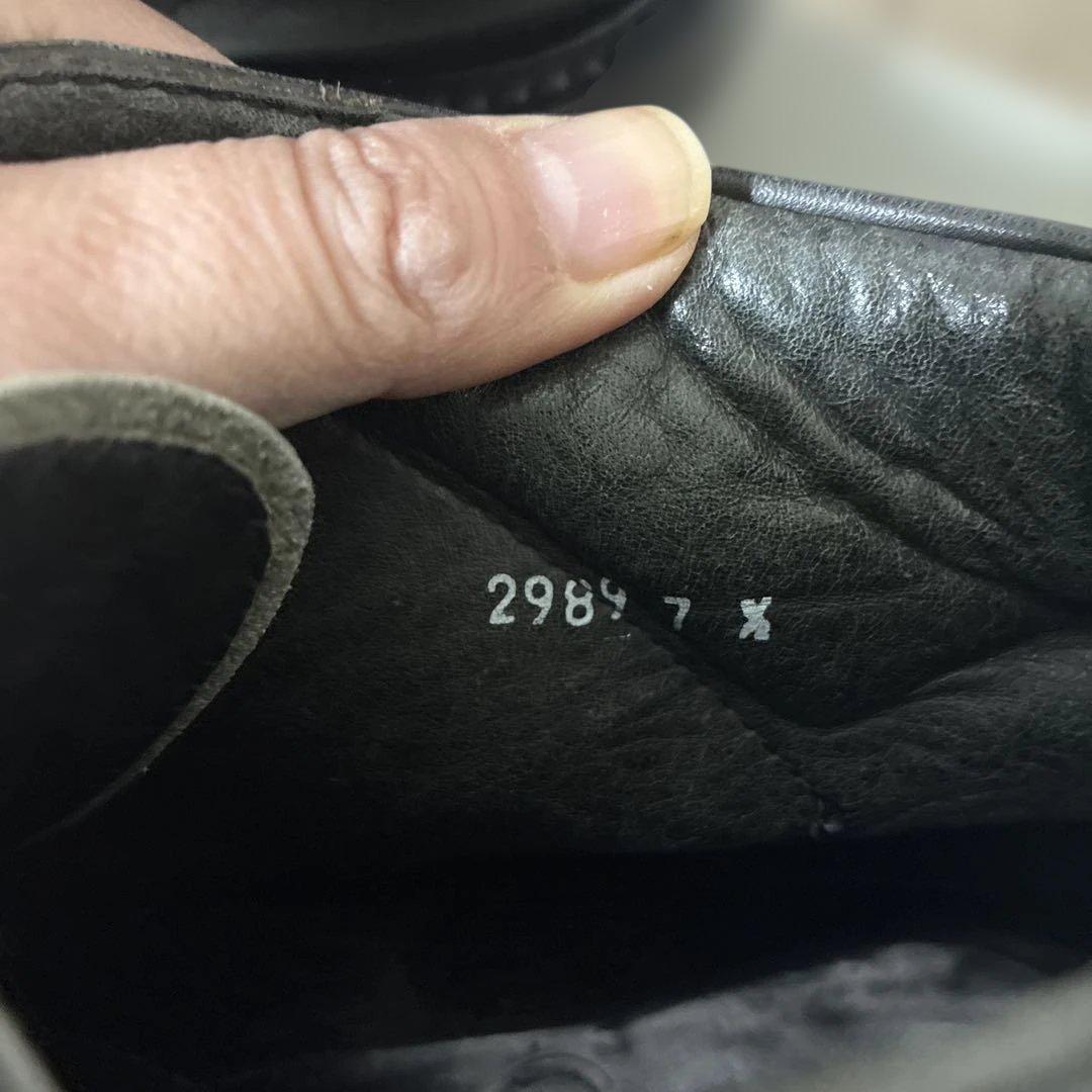 Silvano Mazza シルバノマッツァ　チャッカブーツ　 7 1/2 黒