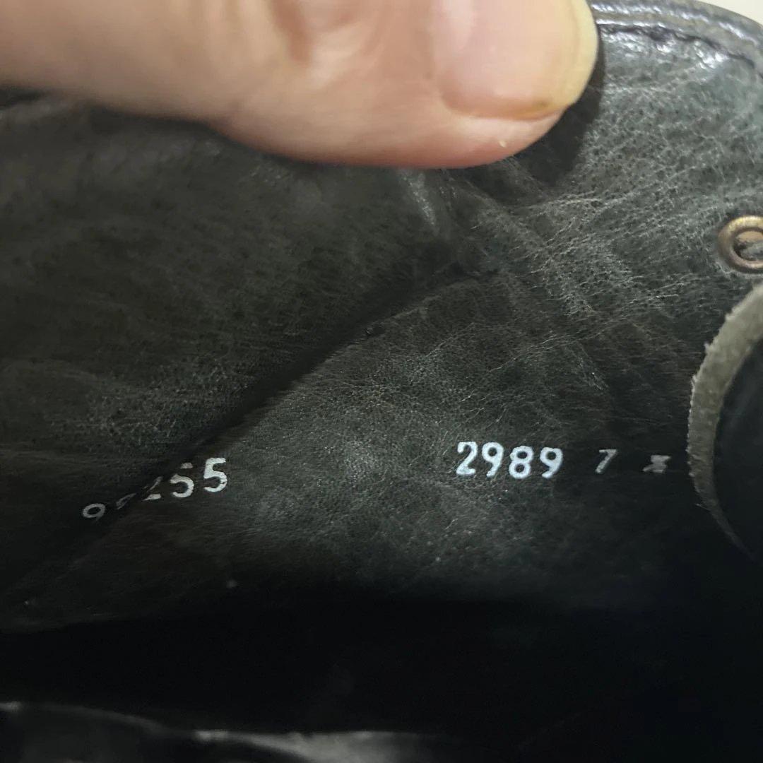 Silvano Mazza シルバノマッツァ　チャッカブーツ　 7 1/2 黒