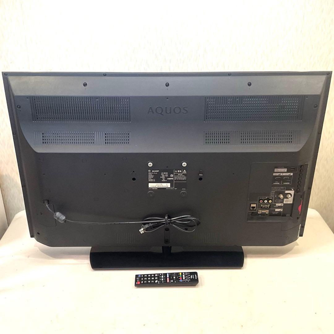 【美品フルHDパネル】40型 SHARP LC-40H40 液晶テレビ アクオス