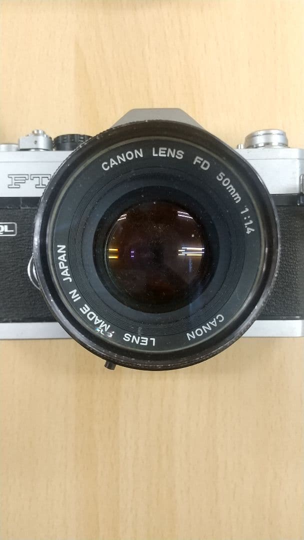 キャノン　カメラ　FTb　50ｍｍレンズ