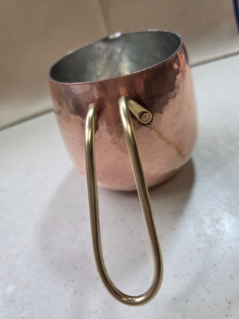 池田晴美　ケトル400ml　ミルクパンSet　銅