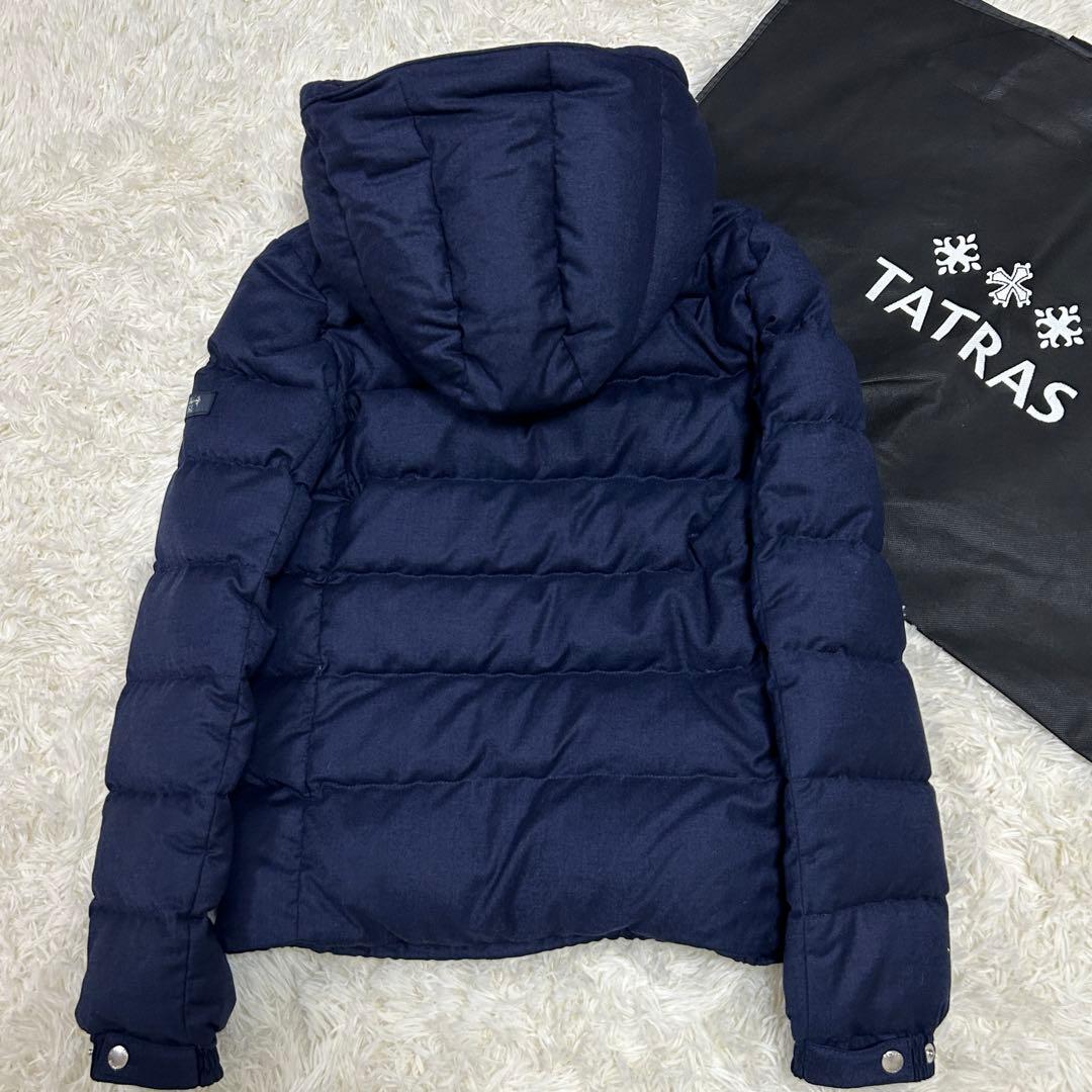 【極美品】タトラス ドミツィアーノ ダウンジャケット 濃紺 ネイビー 02 M