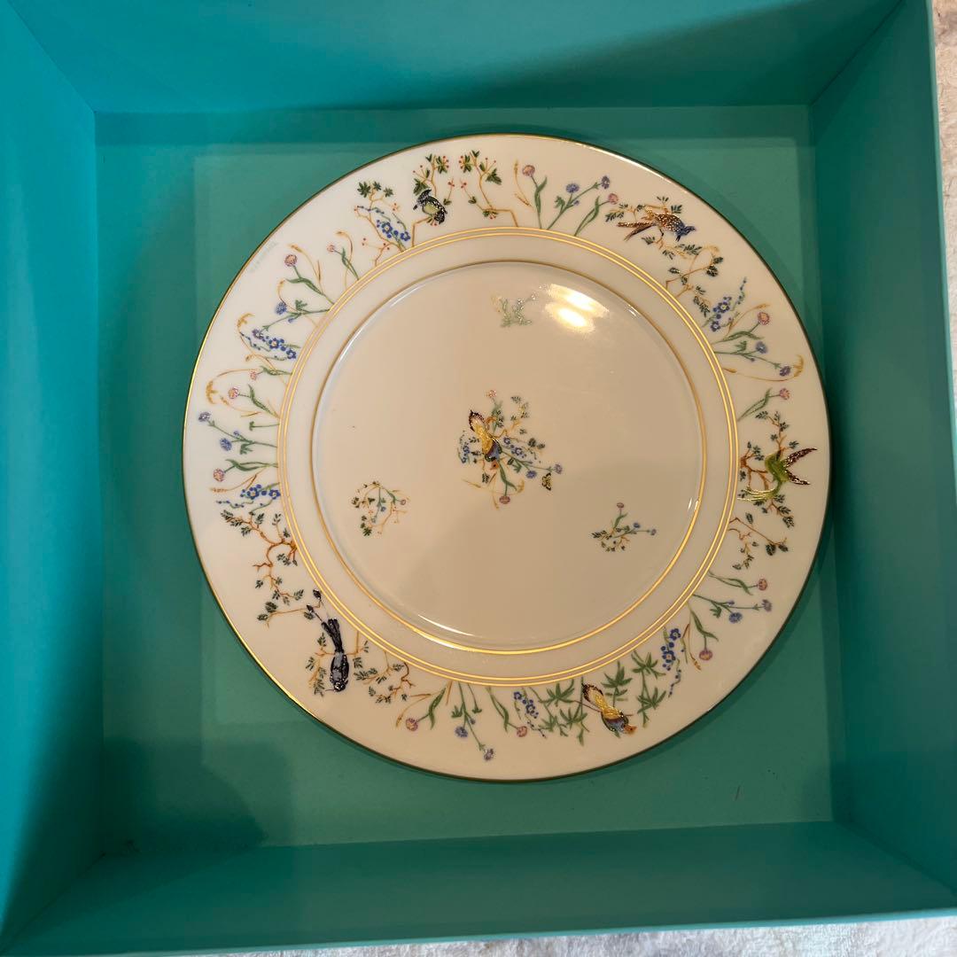 Tiffany ディナー プレート ポーセリン