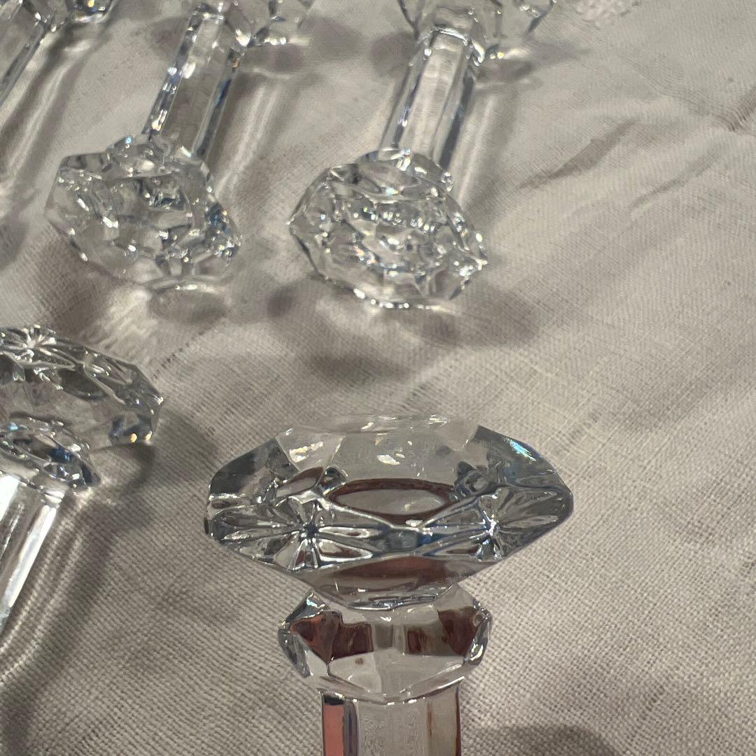 サラグレース　ガラス　カトラリーレスト 6個セット