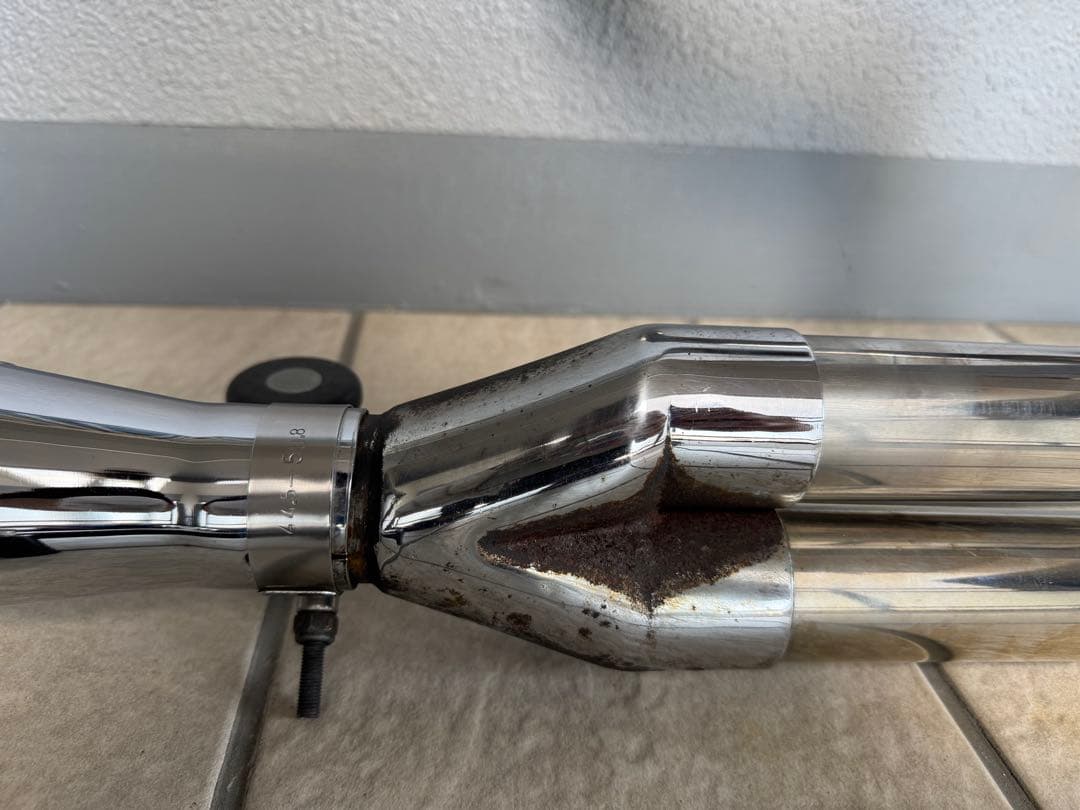 バルカンドリフター400、800用　サンダーヘッダーマフラー