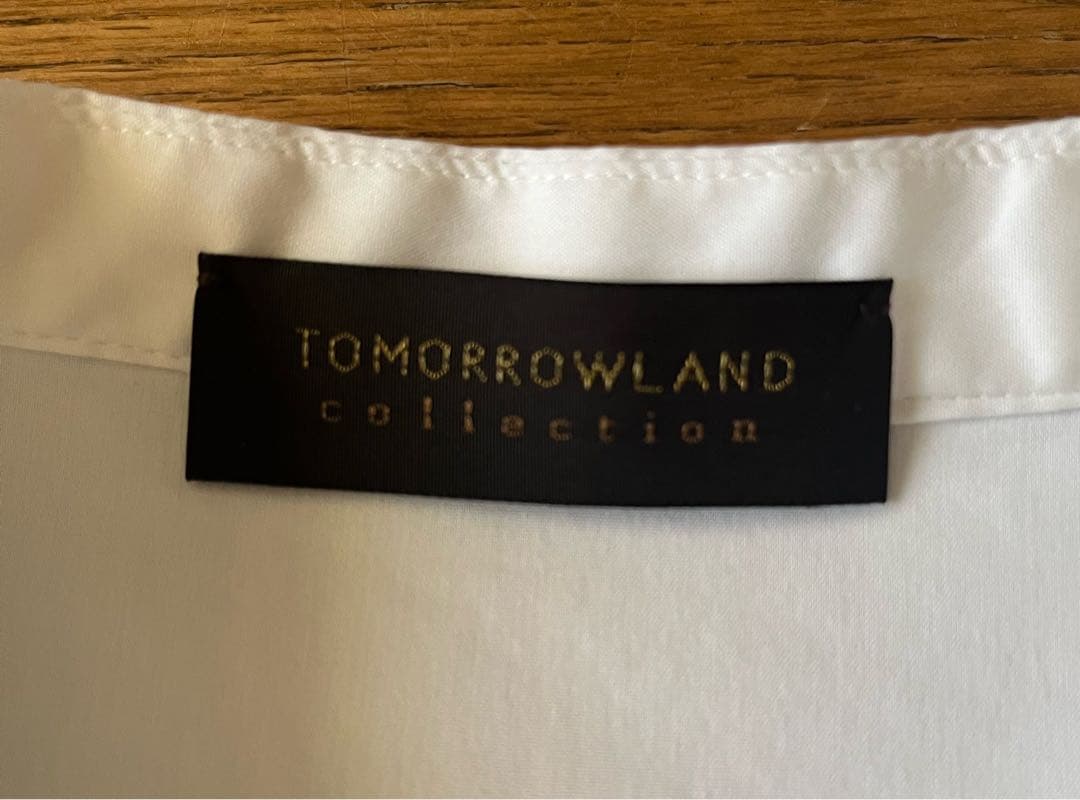 TOMORROWLAND collection ストレッチブロードブラウス