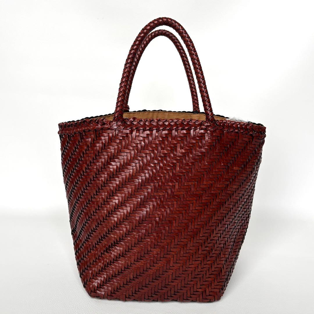 希少✨美品✨ラルフローレン　かごバッグ　トートバッグ　バケツ型　本革