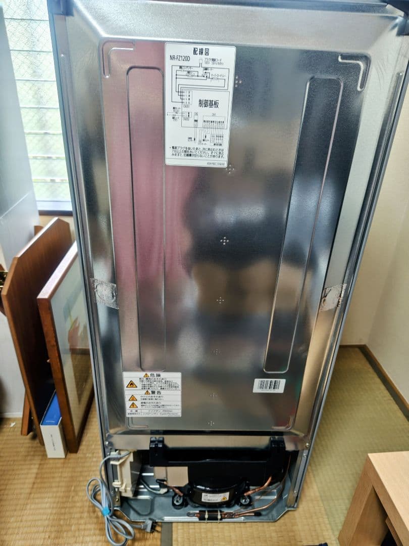Panasonic パナソニック冷凍庫 NR-FZ120D-SS 121L 美品