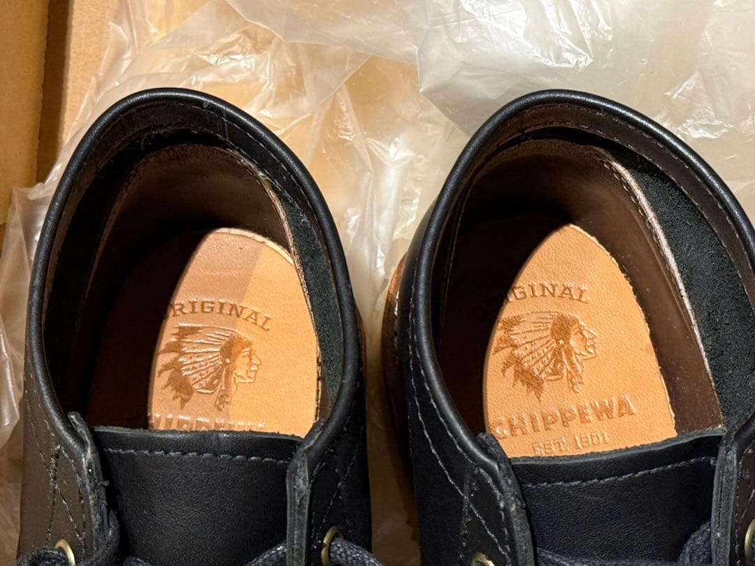Chippewa 4025 BLK チペワ チャッカブーツ ブラック　US8.5