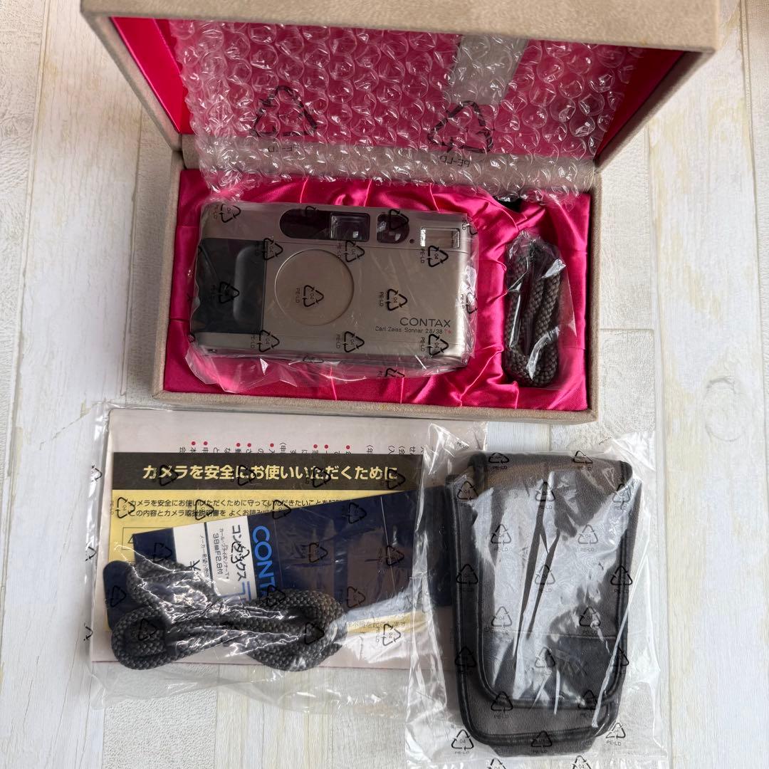 【美品】CONTAX コンタックス T2 ケース・箱等付属 【完動品】