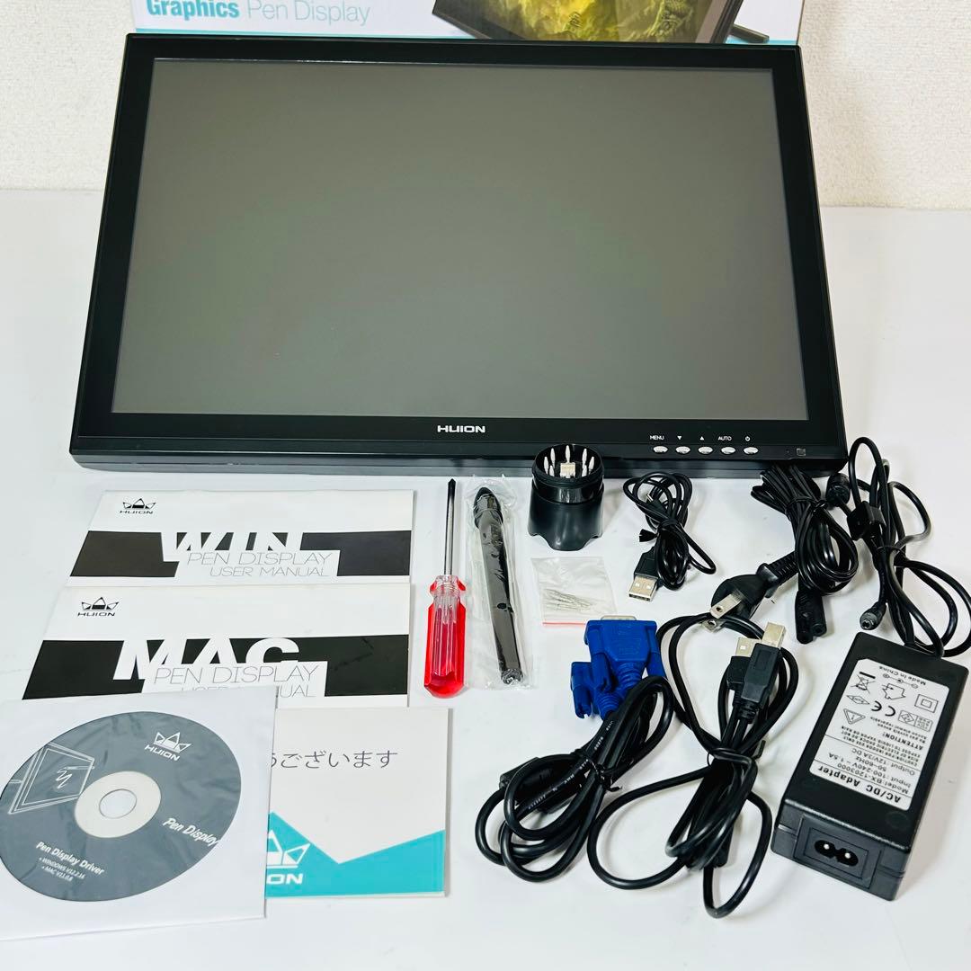 【極美品】19インチ 液晶ペンタブレット HUION KAMVAS gt-190
