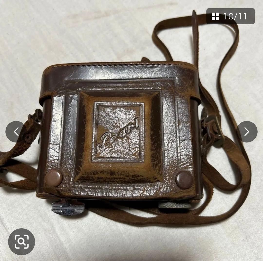 コニカ（Konica）のPearl III（パールIII）蛇腹カメラ アンティー