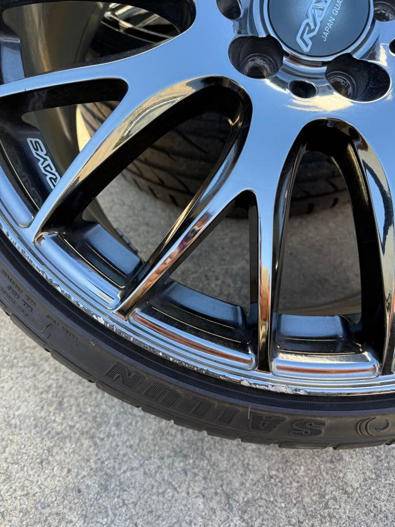 RAYS ホムラ 2×9plus BLACKEDITIONⅢ YNK 18インチ