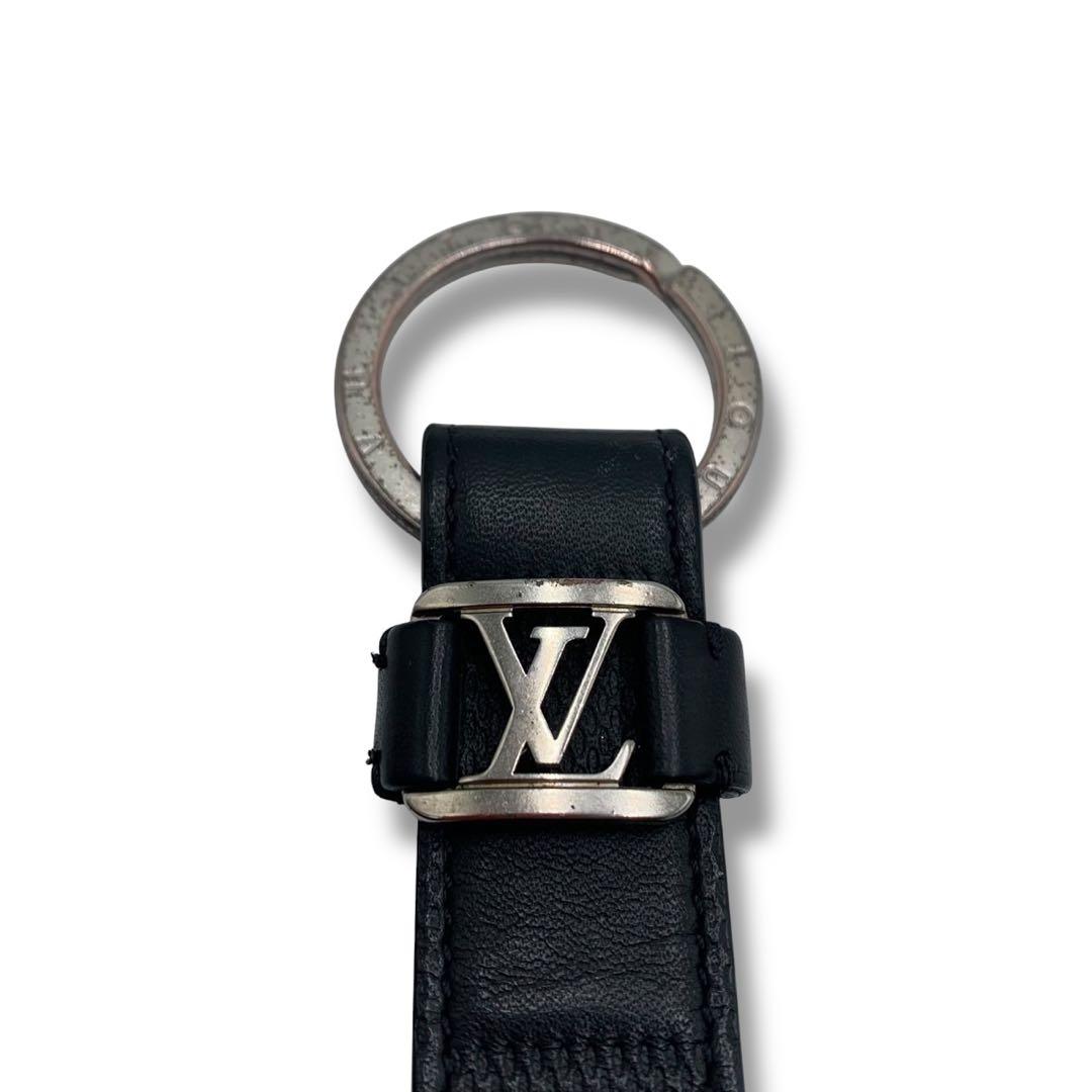希少✨ルイヴィトン キーリング キーホルダー ダミエ LVロゴ ドラゴンヌ 黒