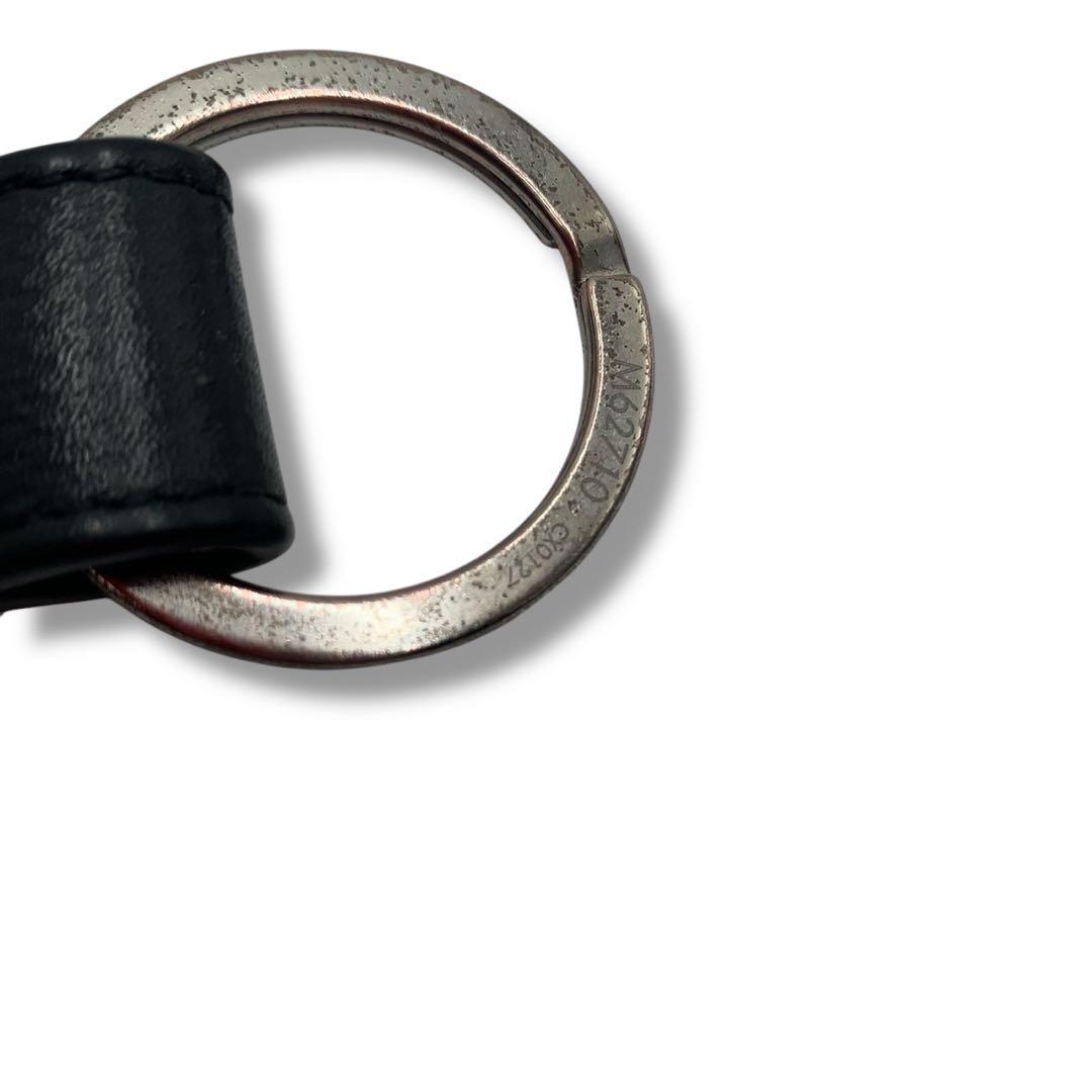 希少✨ルイヴィトン キーリング キーホルダー ダミエ LVロゴ ドラゴンヌ 黒