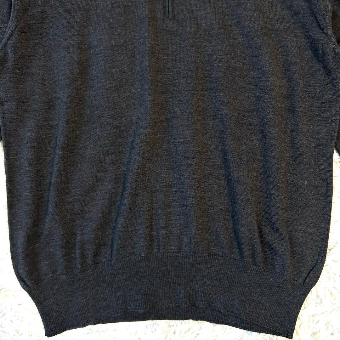 サルヴァトーレフェラガモ ガンチーニ ニット ハーフジップ フェラガモ 長袖 M