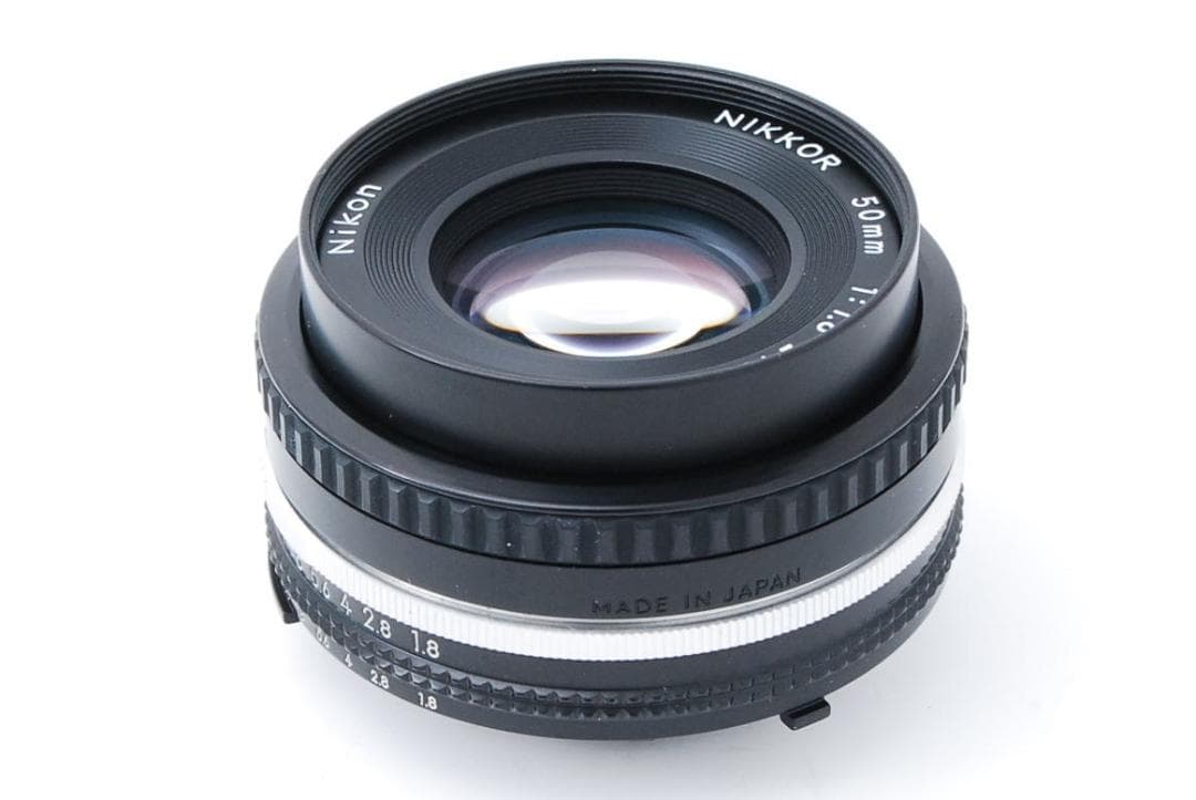 【美品】Nikon Nikkor Ai-s 50mm f1.8 パンケーキ