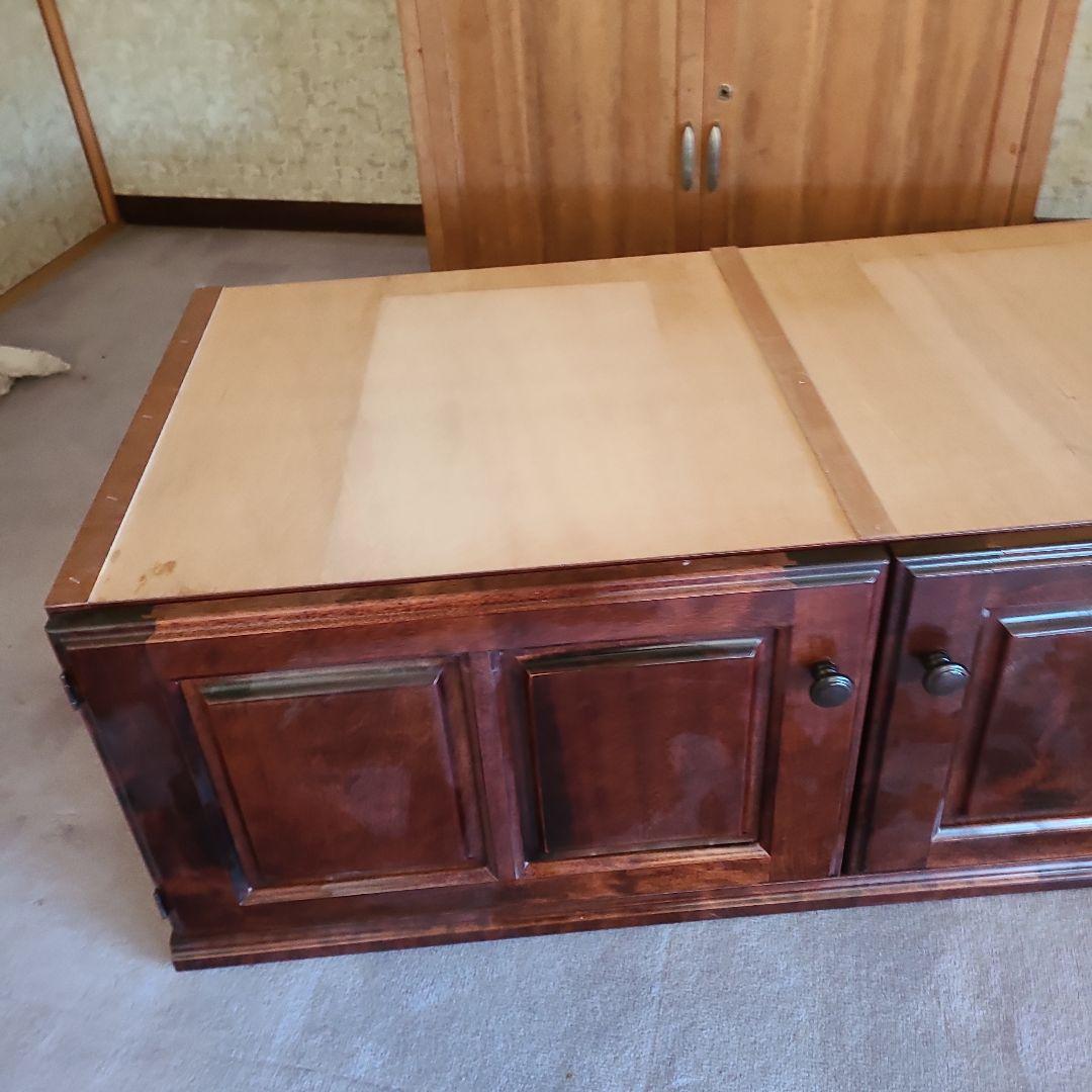 昭和レトロ　観音開き　タンス　1段