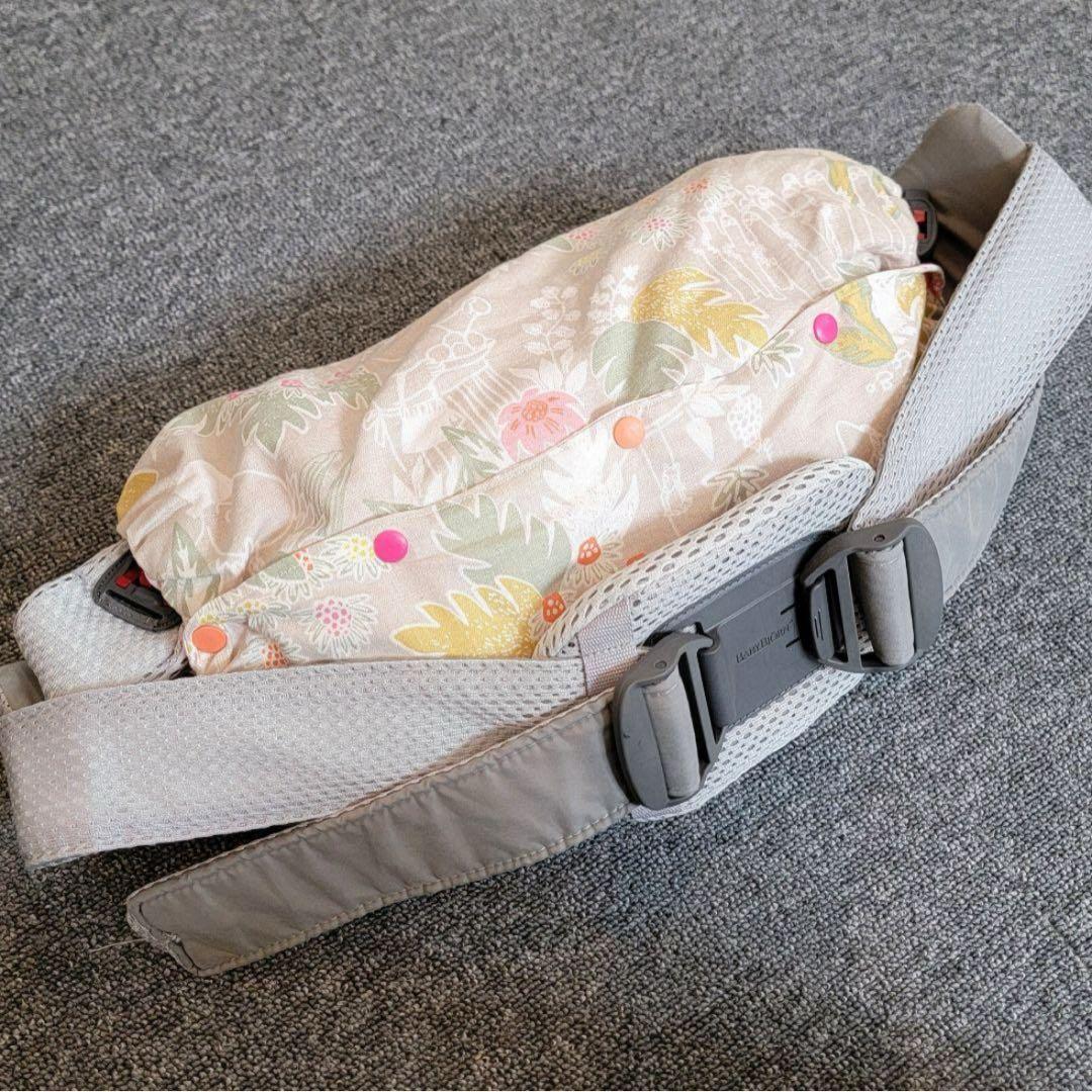 (説明書あり)ベビービョルン 抱っこ紐 ハーモニー シルバー ベビーキャリア