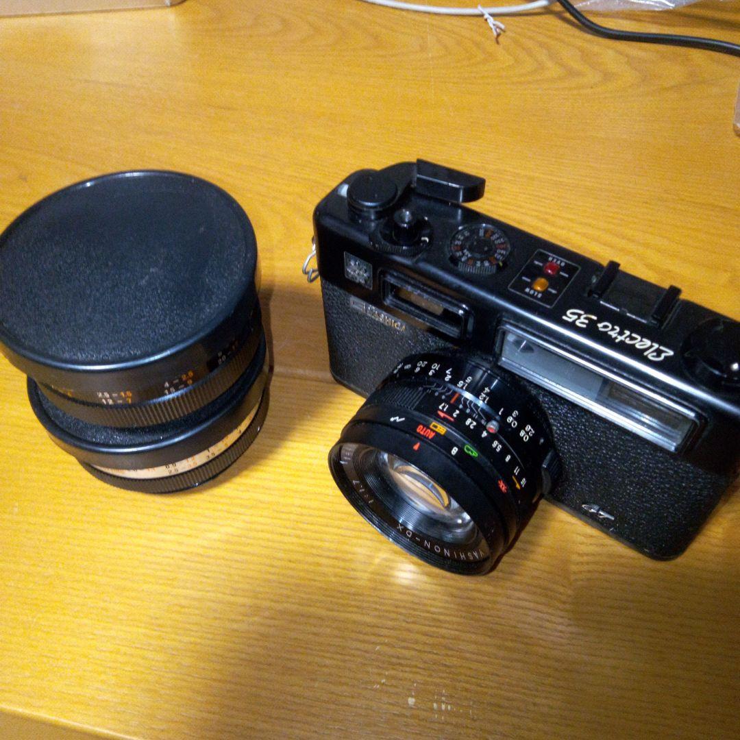 動作確認　YASHICA ELECTRO 35 GT TELE WIDEレンズ