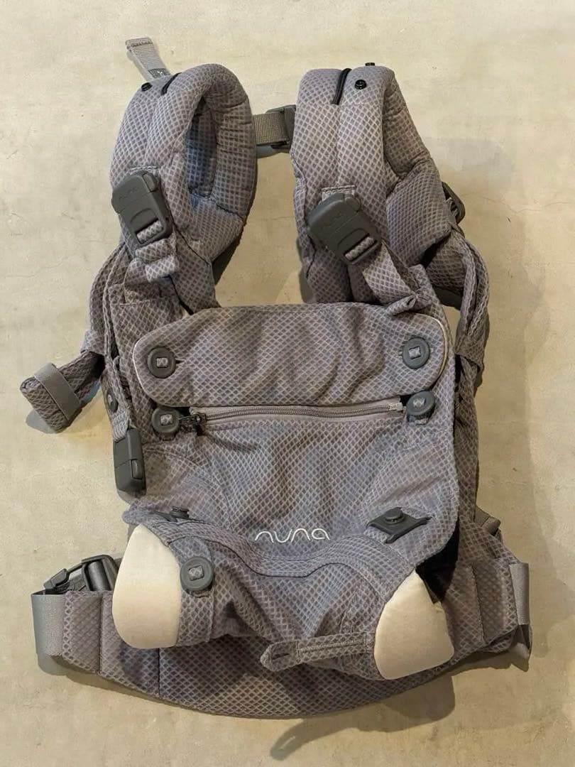 NUNA cudl:clik 抱っこ紐 fog 美品