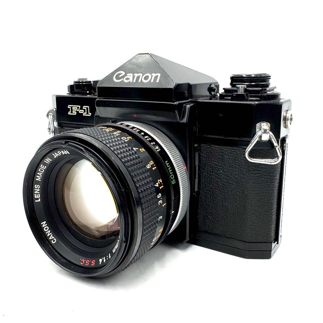 完動品 キャノン CANON F-1 前期 ＋ FD 50mm F1.4