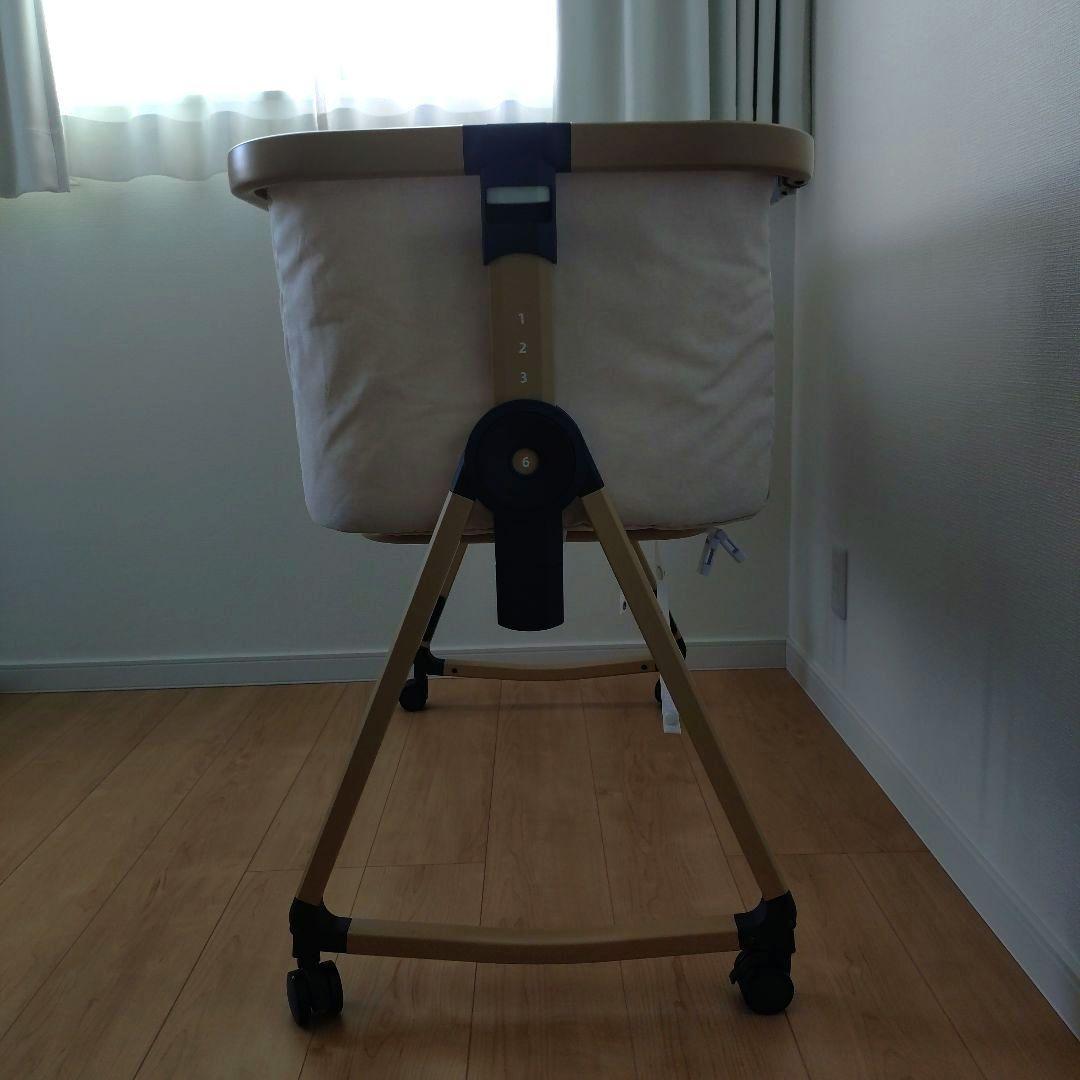 【美品】HZDMJ 2025年モデル 添い寝 ベビーベッド 高さ調整可能