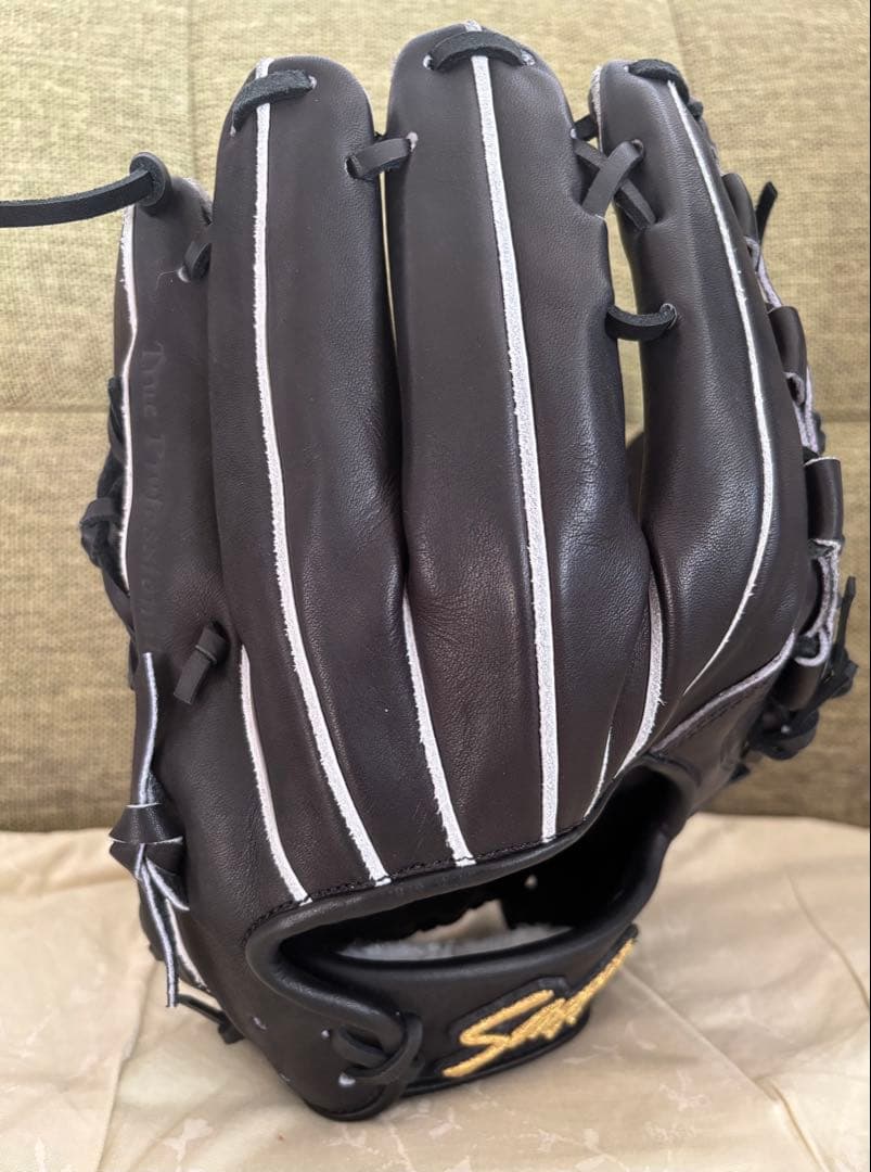 久保田スラッガー 硬式内野手用グラブ KSG-L7 ブラック 湯もみ型付済