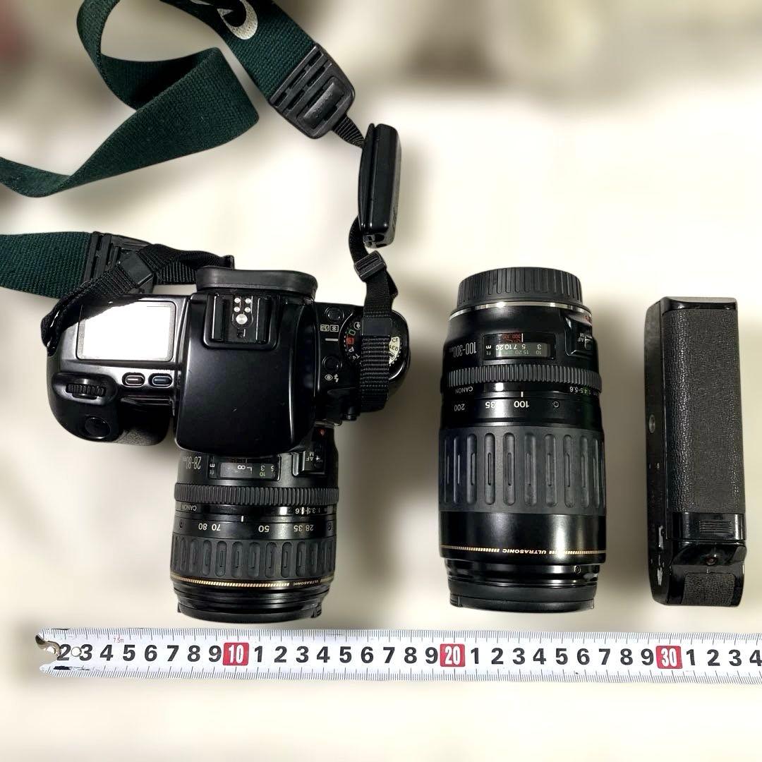 L-28 CANON EOS100QD+付属品　ジャンク　キャノン　工芸品