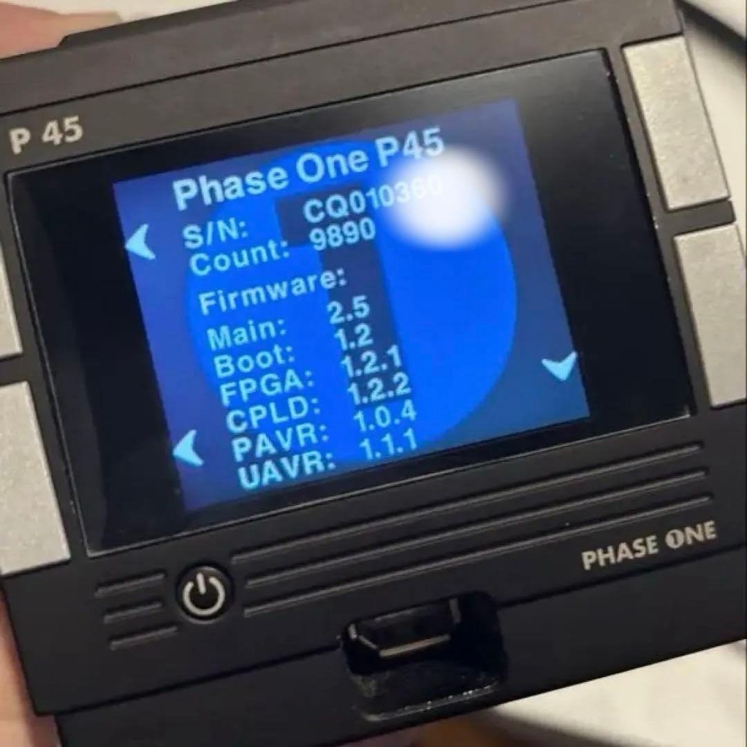 Phase One P45 Vマウント　中判デジタルカメラバック