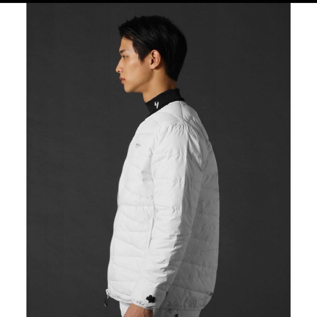 LUXE/R ダウンジャケット ノーカラージャケット ゴルフ