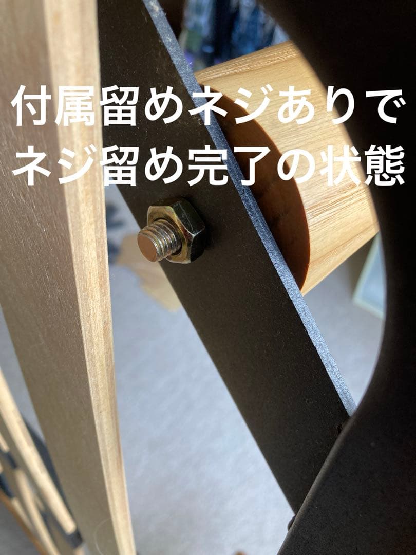 セミダブルベッド（ヘッドボード・脚・マットレス込み）無印良品タモ材 生活の跡あり