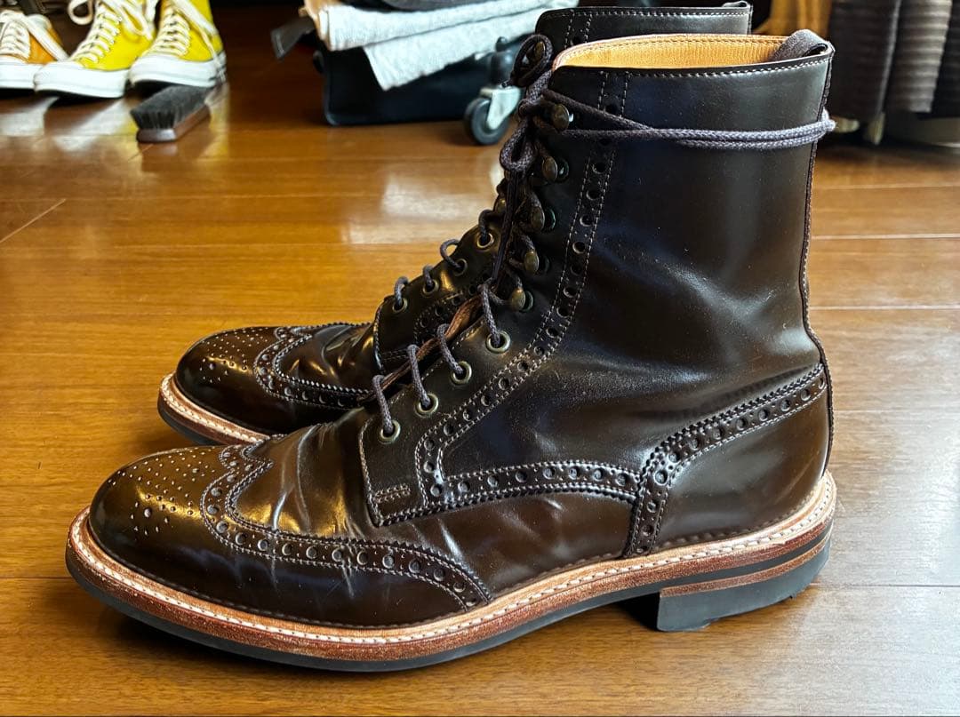 Crockett&Jones Islay ボーウィンコードバン UK7h