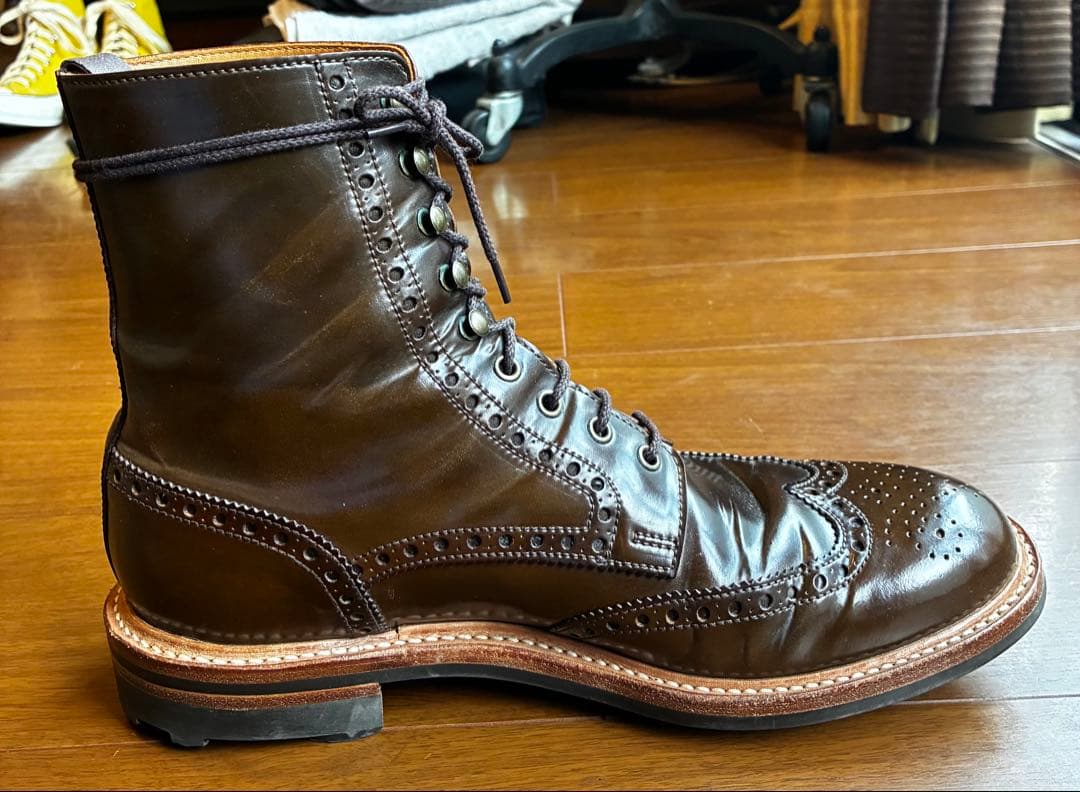 Crockett&Jones Islay ボーウィンコードバン UK7h