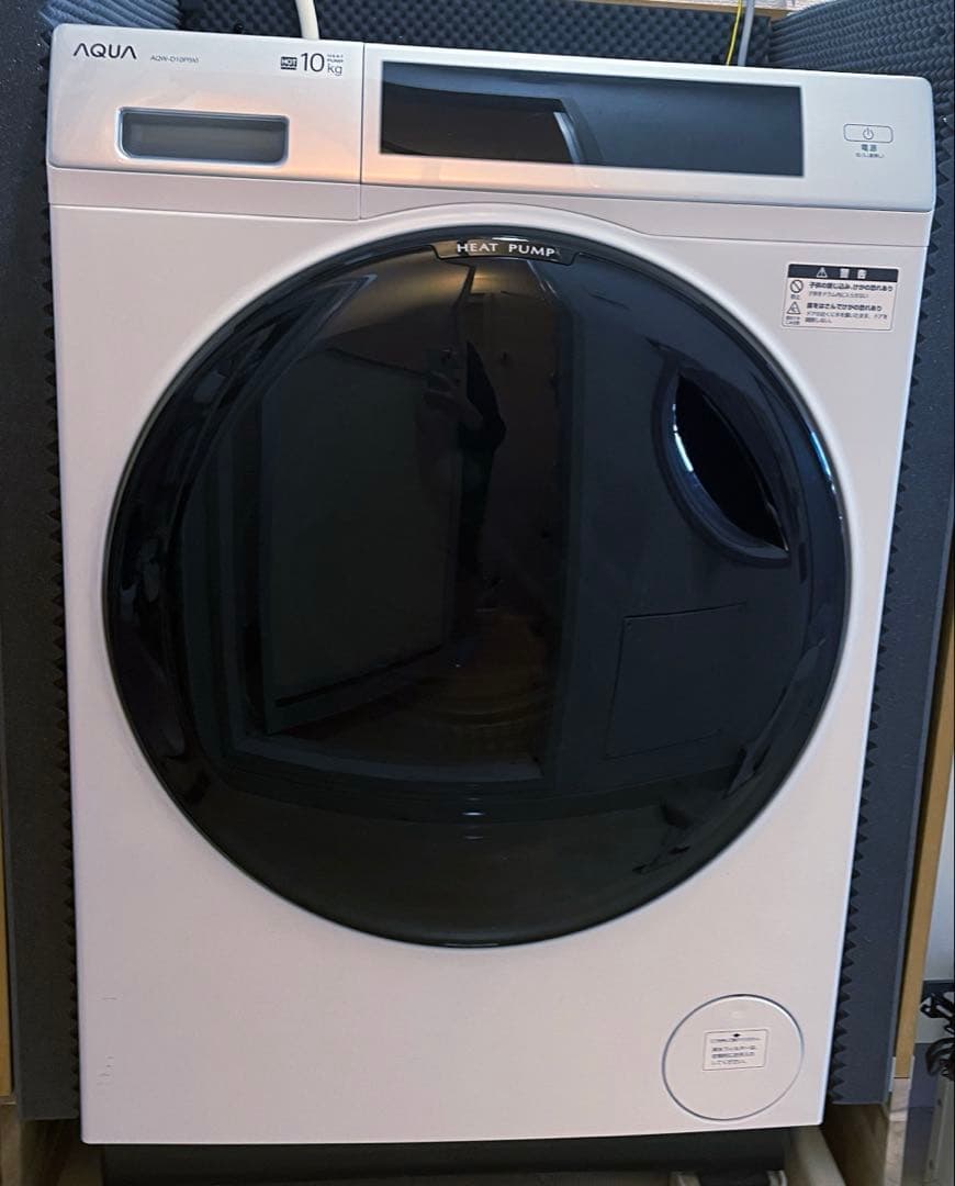 AQUA ドラム式洗濯乾燥機 ホワイト AQW-D10P-L(W)
