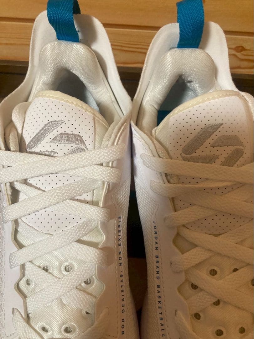 ク*o様 ナイキ ジョーダン ルカ 1 PF ホワイト/ネオ ターコイズ 26.