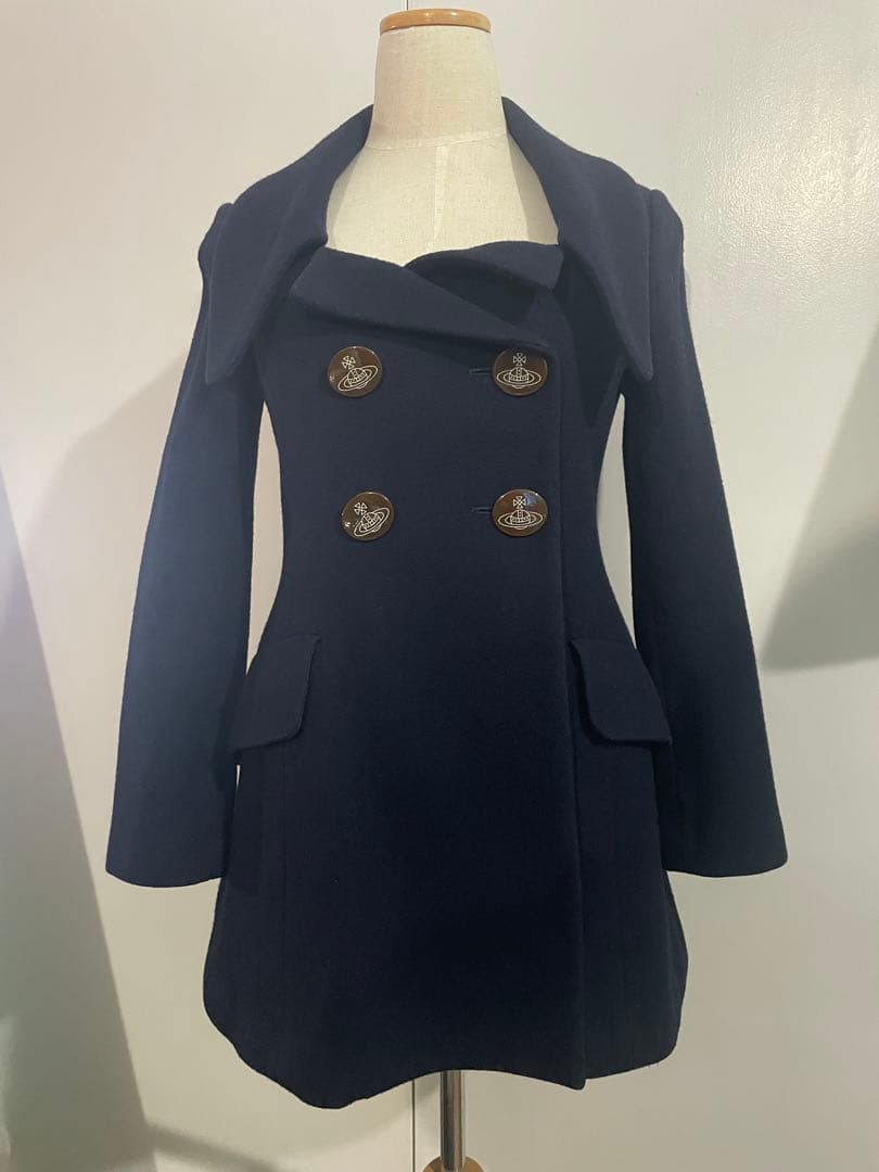 Vivienne Westwood ピーコート サイズ1　オーブ ネイビー