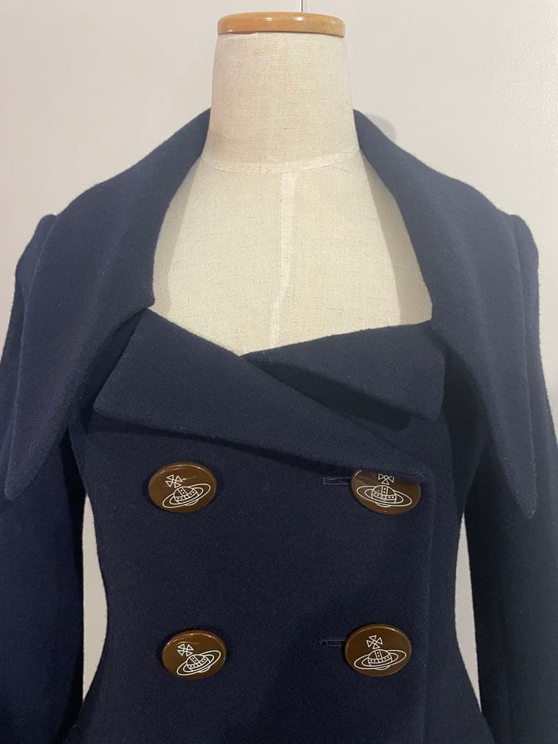 Vivienne Westwood ピーコート サイズ1　オーブ ネイビー